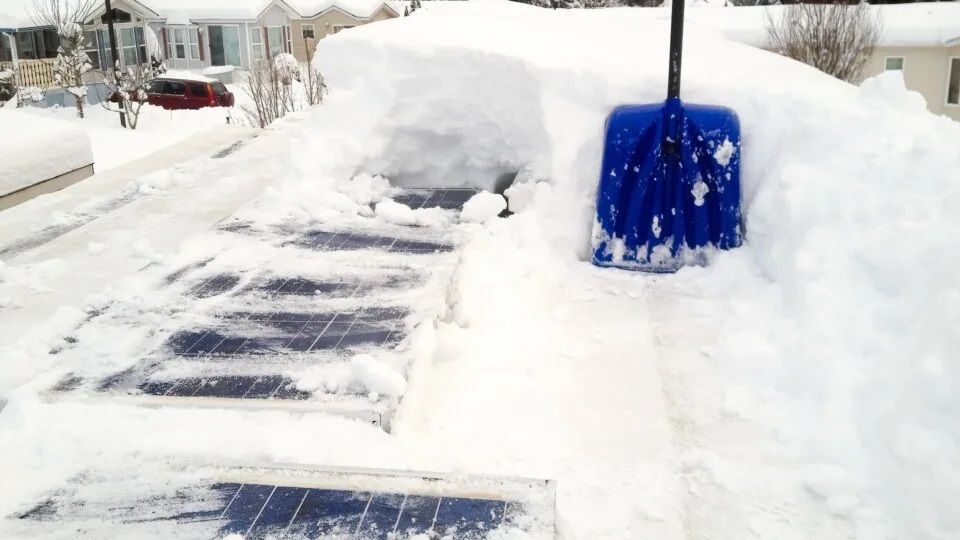 RV Storage in Cold Weather